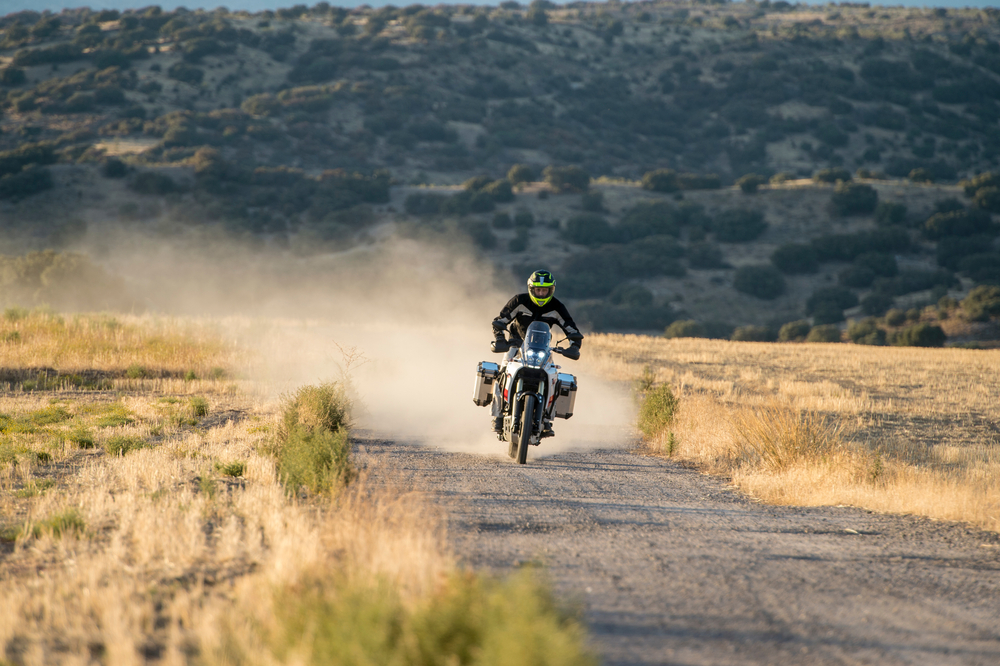 Dual-sport motorcycle