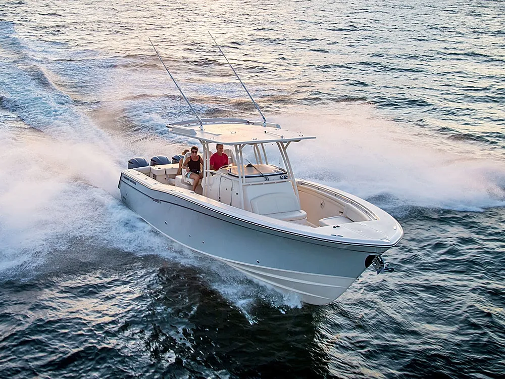 Center-Console Fishing Boat
