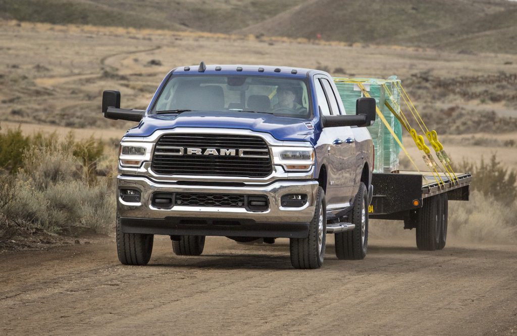 Heavy-duty diesel pickup truck